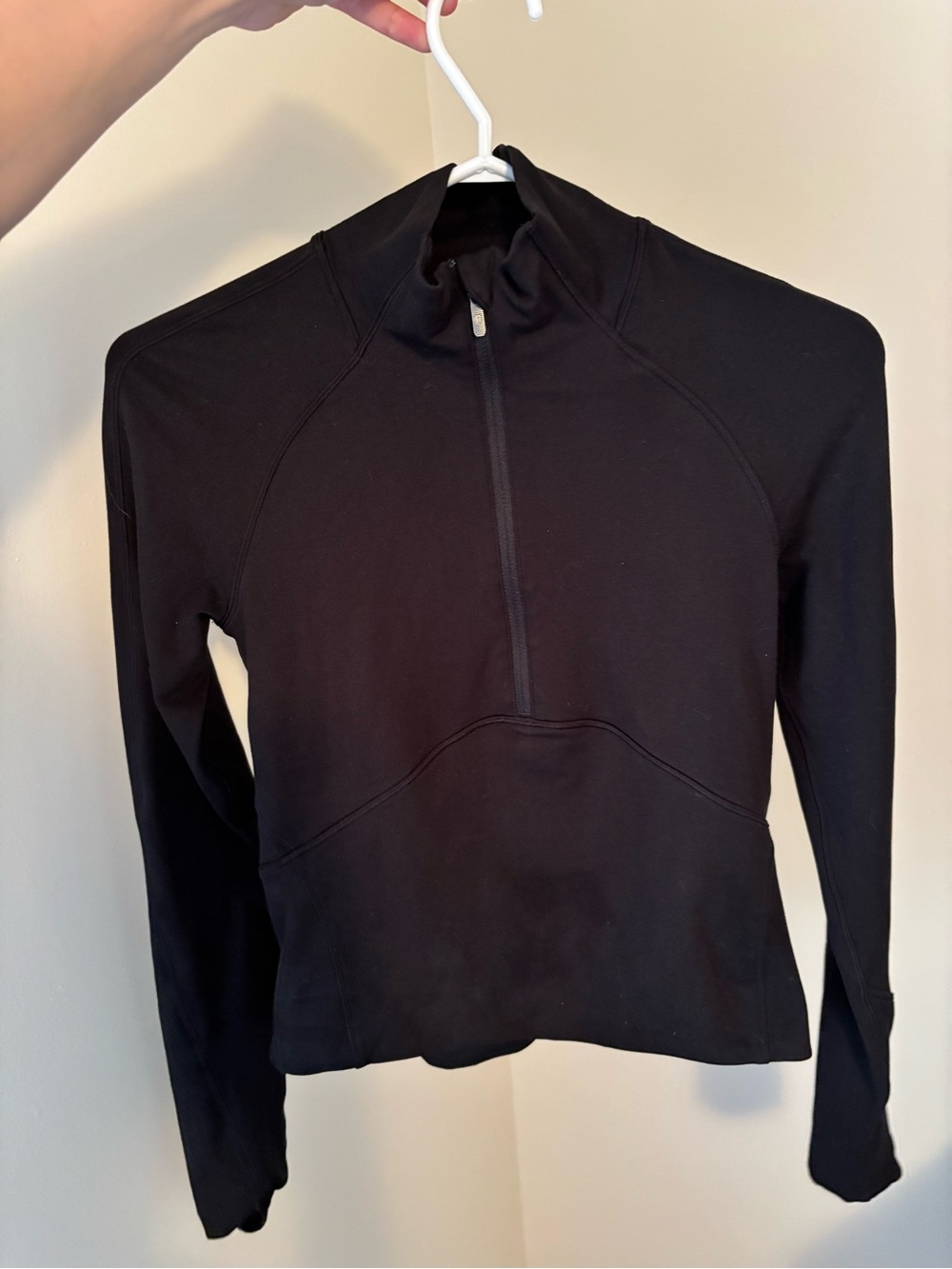 Always Alert 1/2 Zip Black Women’s Long Sleeve - Lululemon
